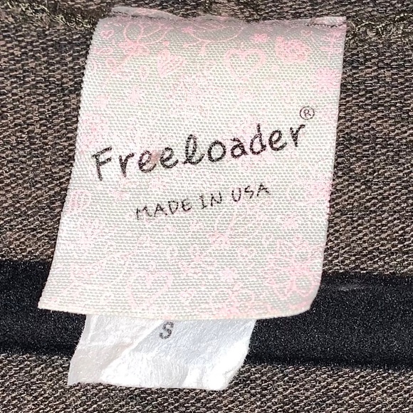 🇺🇸 Freeloader Brown Open Front Hooded Cardigan - Picture 5 of 6